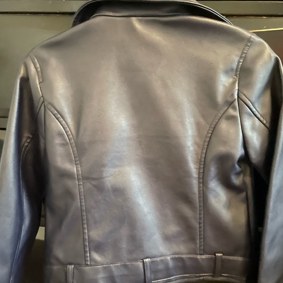 GAP Girls Pleather Motorcycle Jacket Size:S - Picture 5 of 5